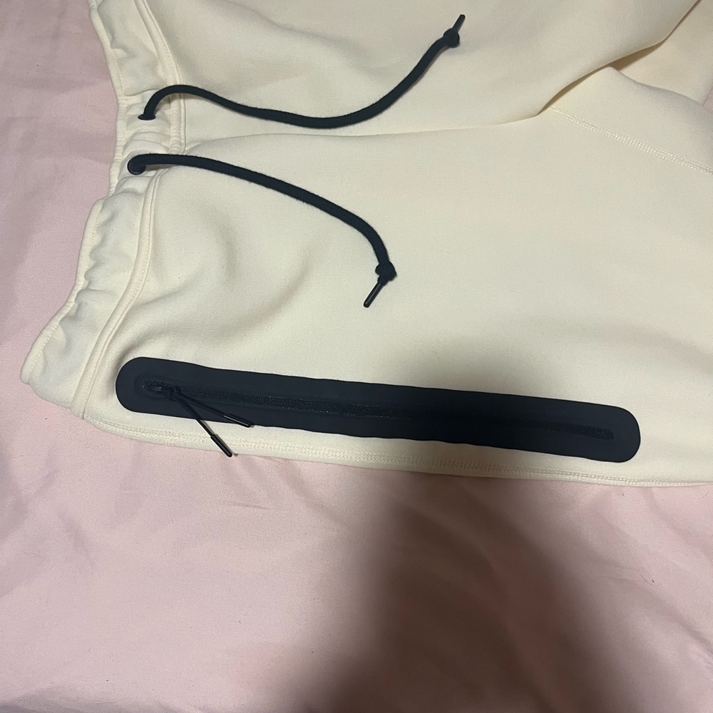 Nike Cream Jumpsuit with Black Accents